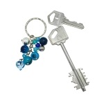 Дамски Ключодържател от естествени камъни "Син Ахат"