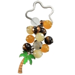 Дамски Ключодържател от Естествени Камъни "Tropic"