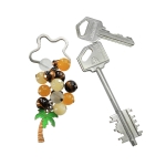 Дамски Ключодържател от Естествени Камъни "Tropic"