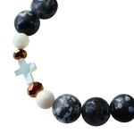 Espresso Yourself - Гривна от естествени камъни