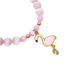 Flamingo Mood - Дамска гривна с камъни