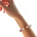 Flowers In Clouds - Гривни от естествени камъни