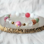 Flowers In Clouds - Гривни от естествени камъни