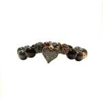 Give Me My Coffee - Дамска гривна с камъни