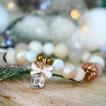 Glow, girl! - Дамска гривна от естествени камъни