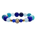 Grapes Vibes - Гривна от полускъпоценни камъни