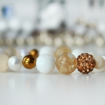 Гривна от естествени камъни - Frozen Gift ????