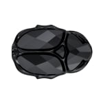 Гривна против уроки Скарабей Swarovski - Scarab Jet