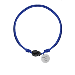 Гривна с надпис и кристал Сваровски