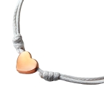 Гривни с червен конец (или друг цвят) "Rose Gold Heart"