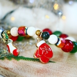 Ho Ho Ho! - Дамска гривна от естествени камъни