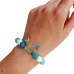 Into The Blue - Гривна от естествени камъни