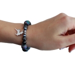 Коледна гривна от естествени камъни - Hey Deer ????