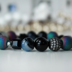 Коледна гривна от естествени камъни - Hey Deer ????