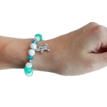 Коледна гривна от естествени камъни - Iceman ⛄️