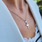 Колие от медицинска стомана Diamond