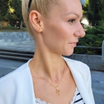 Колие от медицинска стомана Glam Shine