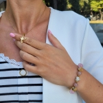 Колие от медицинска стомана Glam Shine