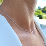 Колие с перла Silver