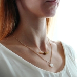 Колие Sunrays - Дамски колиета с корда