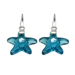 Комплект Колие и Обеци Сваровски "Starfish"