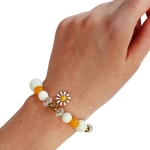 Loves Me, Loves Me Not - Гривна от естествени камъни