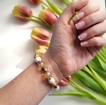 Luna - Дамска гривна от естествени камъни