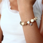 Macchiato Vibes - Гривна от естествени кмъни