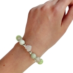 Mint Heart, Fresh Mind - Гривна от естествени камъни