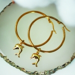 Обеци Golden Splash