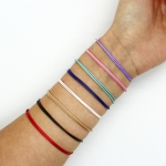 Подарък за приятелка или приятел - Гривна с надпис "Обичам те!"