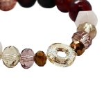 Salted Caramel - Гривна от естествени камъни