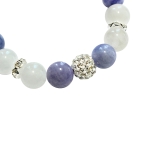 Sky Blue - гривна от естествени камъни