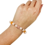 Sweet Lemonade - дамска гривна от естествени камъни