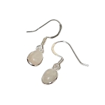 Обици Лунен Камък със Сребро 925