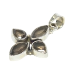 Медальон Опушен Кварц със Сребро 925