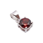 Медальон Гранат със Сребро 925