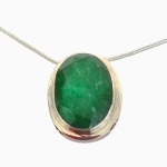 Колие Изумруд, Смарагд със Сребро 925