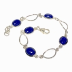 Гривна Лазурит със Сребро 925