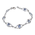 Гривна Топаз със Сребро 925