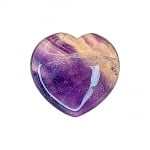 Сърце от "Rainbow" Флуорит