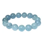 Гривна Аквамарин Топче 14 мм - Уникат