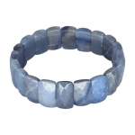 Гривна Фасетиран Дюмортиерит в Кварц 