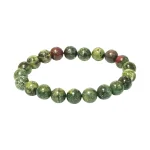 Гривна Яспис Драконов Камък Топче 8 мм