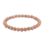 Гривна Слънчев камък, Хелиолит Топче 6,5 мм 