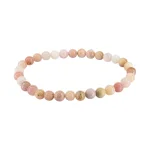 Гривна Розов Перуански Опал Топче 6 мм