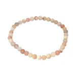 Гривна Розов Перуански Опал Топче 4 мм