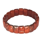 Гривна Фасетиран Червен Яспис 