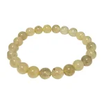 Гривна Рутил в Кварц ( Планински кристал с Рутил, Косите на Венера, Рутилов Кварц ) Топче 8 мм