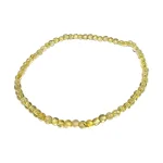 Гривна Рутил в Кварц ( Планински кристал с Рутил, Косите на Венера, Рутилов Кварц ) Топче 3 мм, Качество А